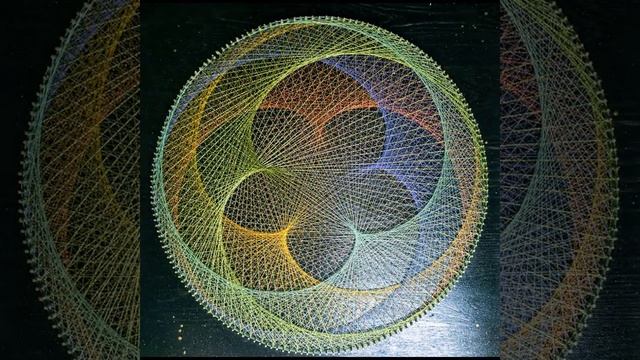 String Art - Earth&Venus