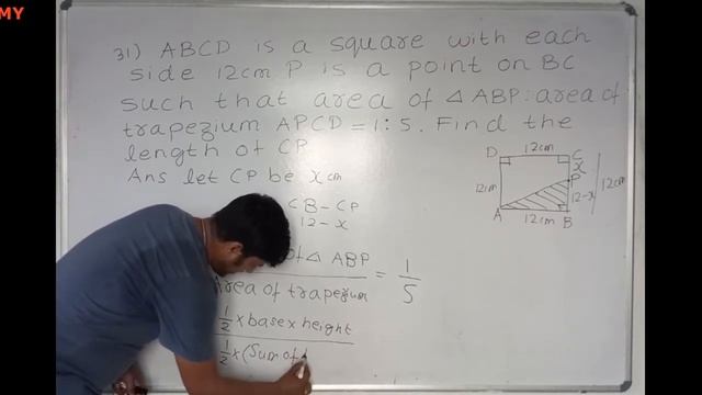 Exercise 20 B Q No 30 31 32 of Area and Perimeter of Plane Figures of ICSE IX Maths