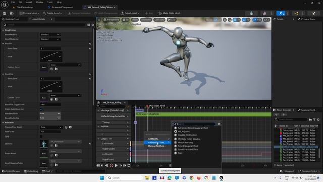 69 - Animation Montage Falling Climb