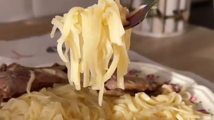 Домашняя Яичная ЛАПША...🍝😋   Подробный Рецепт в описании ✍️