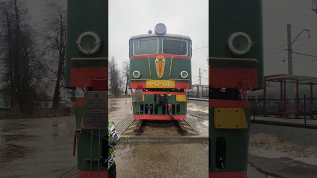 Электровоз НО - 001 на станции Рязань-1