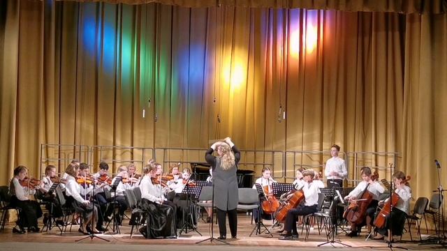 Д. Шостакович. Вальс. Исп. Детский Струнный оркестр, руководитель и дирижёр Мария Прокопьева.