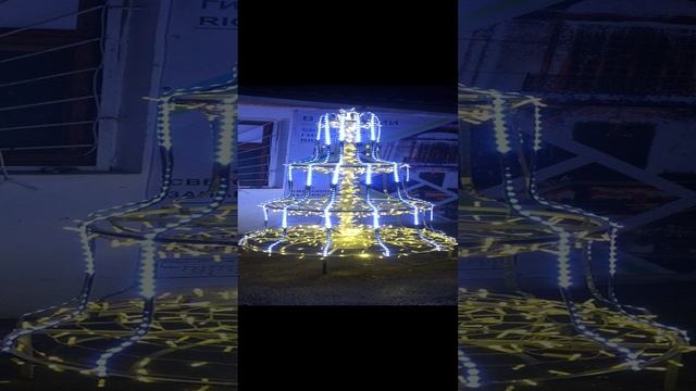 Инсталляция "Фонтан" РК "НЕОН" город Кисловодск (сборка)