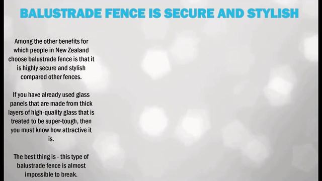Give Your Property More Sophisticated and Minimalist Feel with Balustrade Fence NZ