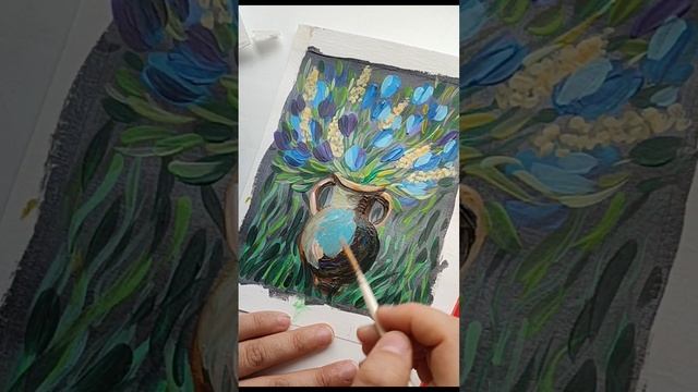 акриловая живопись обучение и рисование