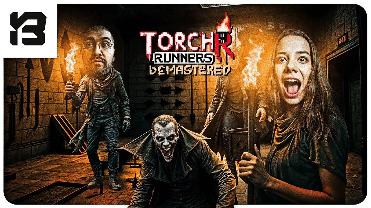 БЕРИ ФАКЕЛ и БЕГИ ДО ФИНИША | TorchR Runners: Demastered КООПЕРАТИВНАЯ ИГРА