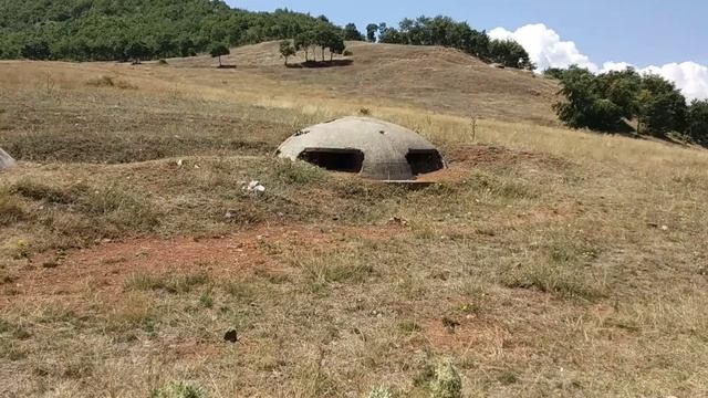 Бункеры в Албании.