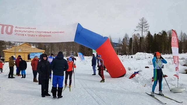 06 03 2022г Соревнования по лыжным гонкам на призы отличника физической культуры и спорта Дагба Лама