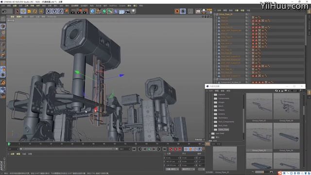 45 Video tutorials for building complex machines