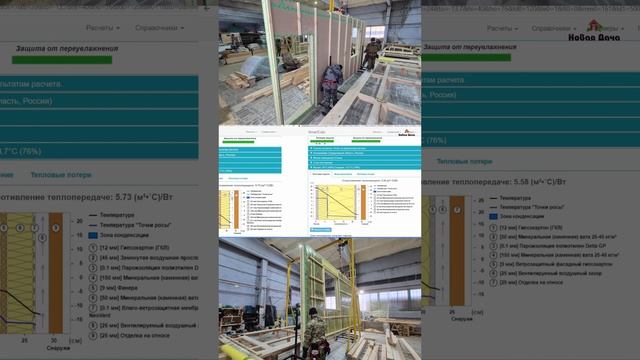 Какой пирог стен мы формируем в Екатеринбурге. Теплорасчет