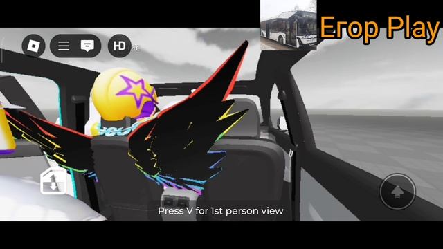 Roblox. Обзор поездка на машине Дениса