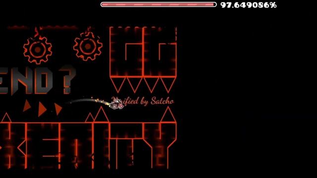 (FLUKE FROM 65%) "aftermath" By Satcho (Trollfacedash) (Extreme Demon) Geometry Dash 2.11