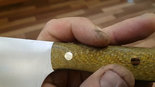 Кухонник из м390, convex grind, special order