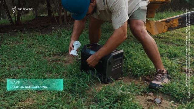 Портативная зарядная станция Segway CUBE 2000