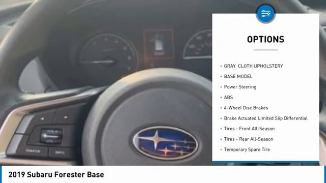 2019 Subaru Forester Base FOR SALE in Post Falls, ID UB1820