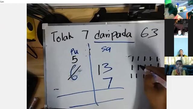 MATEMATIK :1 S TOLAK LAGI