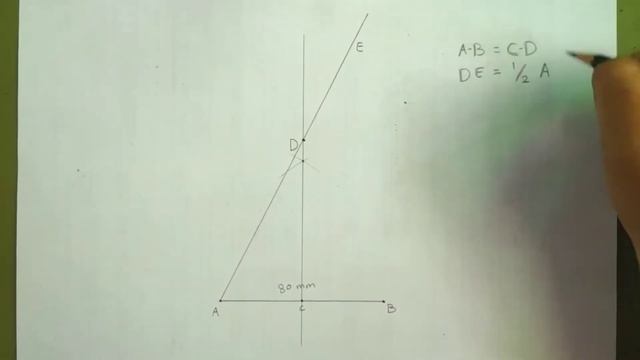 cara membuat SEGI LIMA beraturan dgn sisi yg diketahui dengan titik ABCD EFGH || gambar bangun data