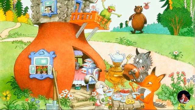 Аудиосказка: Терем мухи. Русские сказки.