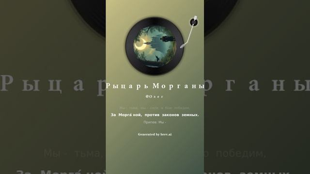 Рыцарь Морганы