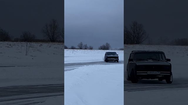WINTER DRIFT  НА ОЗЕРЕ. Тобольск.