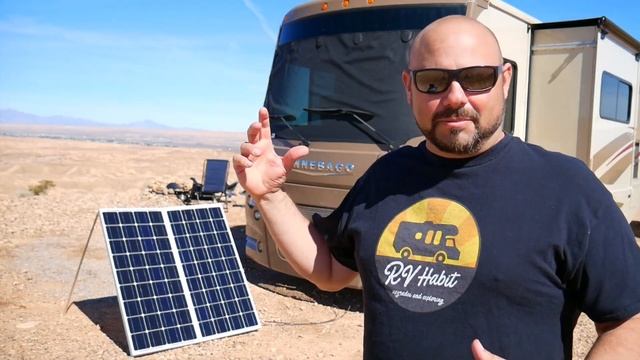 Pros and Cons of Portable Solar Panels Compared to Rooftop Full Time RV Living