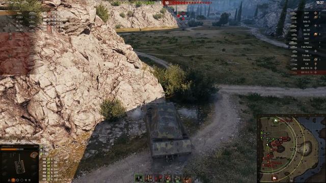 Мир танков. WOT. БРОНИРОВАННЫЙ MAUS ПРОДОЛЖАЕТ УДИВЛЯТЬ. 29.4K блокировки