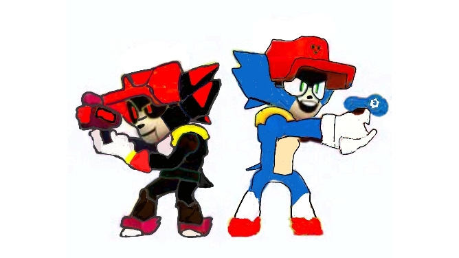 Соник ларри и шэдоу лорри sonic larry & shadow lorry