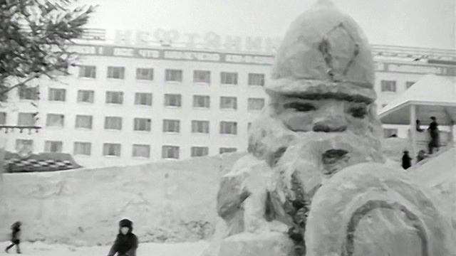 1986 год. Ноябрьск. Детский ледовый городок