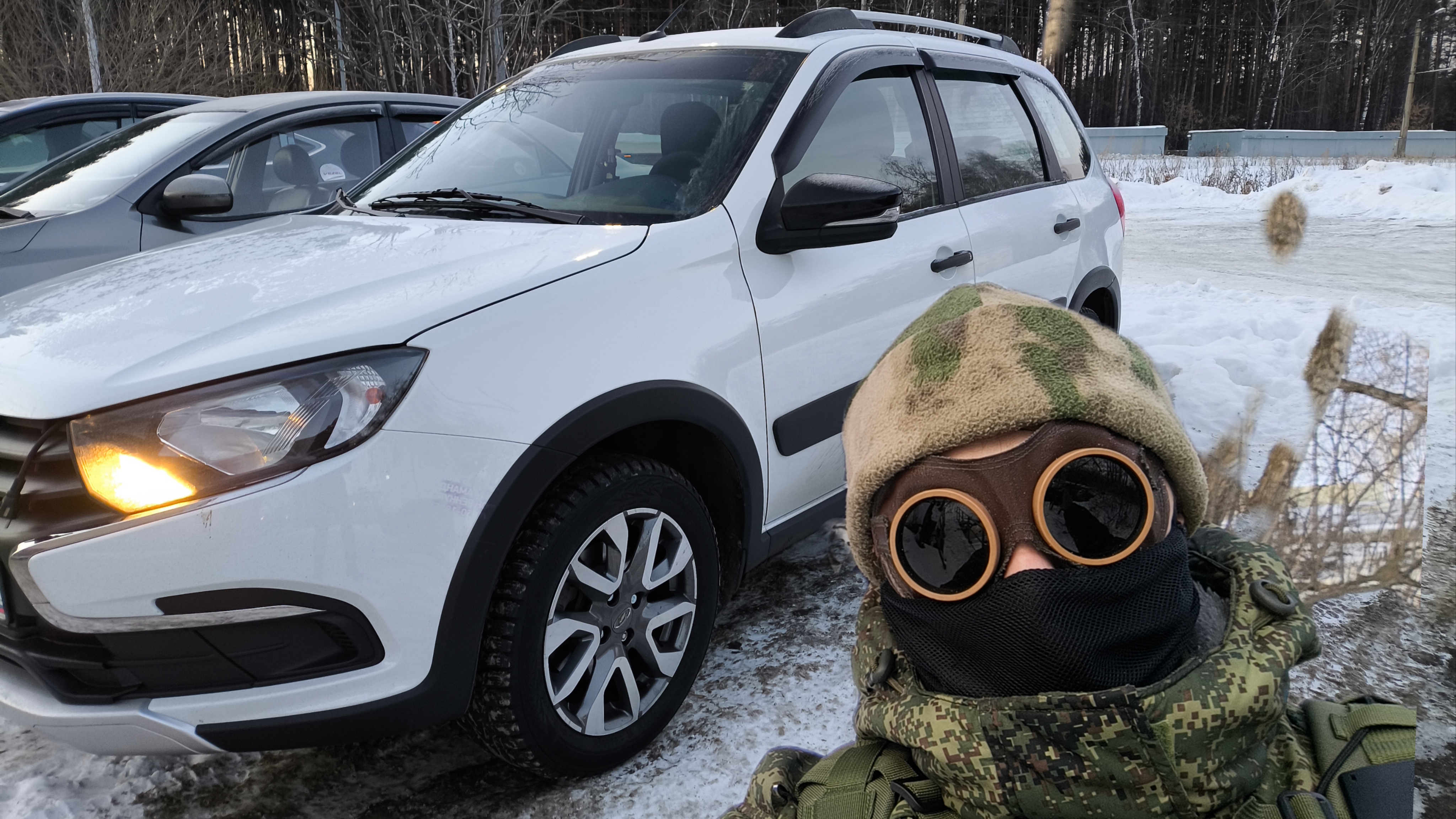 Грантаблог#10 Санкционная Лада Гранта Кросс эжекция порогов и прочее