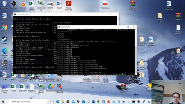 Configuración de seguridad de puerto