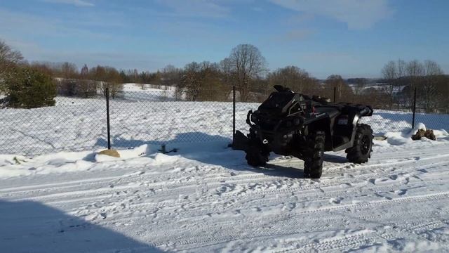 Wyniesienie chłodnicy i bumer do CAN AM Outlander Xtp na XMR 1000