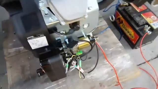 Eerste start PTM680 motor