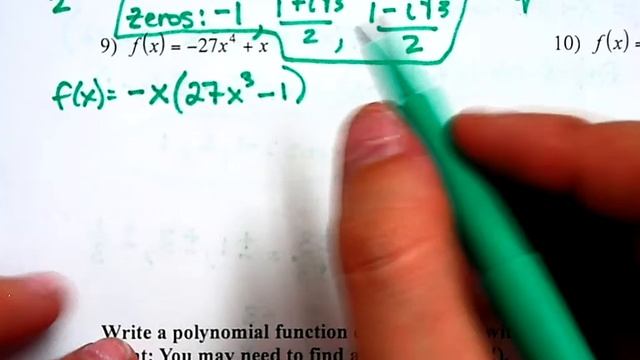 IM3 Rational and Complex Solutions to Polynomial Equations : Part 2