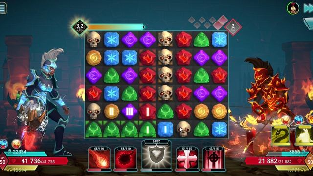 Puzzle Quest 3 - Dok vs Hexe