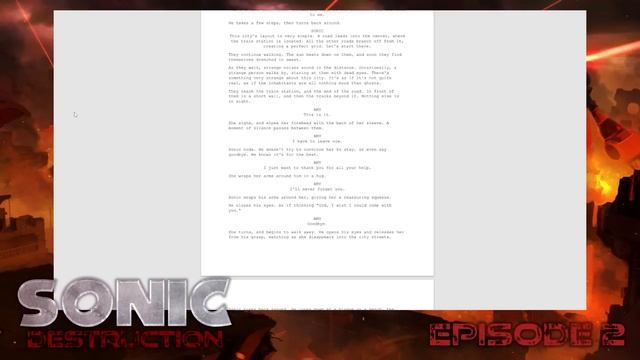 Sonic Destruction Episode 2 (AI-Generated Sonic Script) - RTFDG