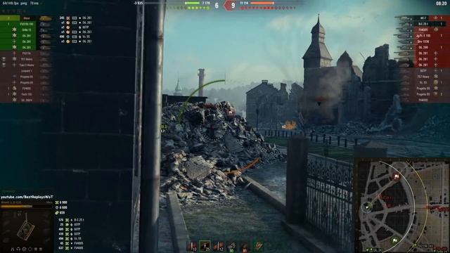 Мир танков. WOT. Бой на Maus. Взял 7 фрагов и 11.9К урона