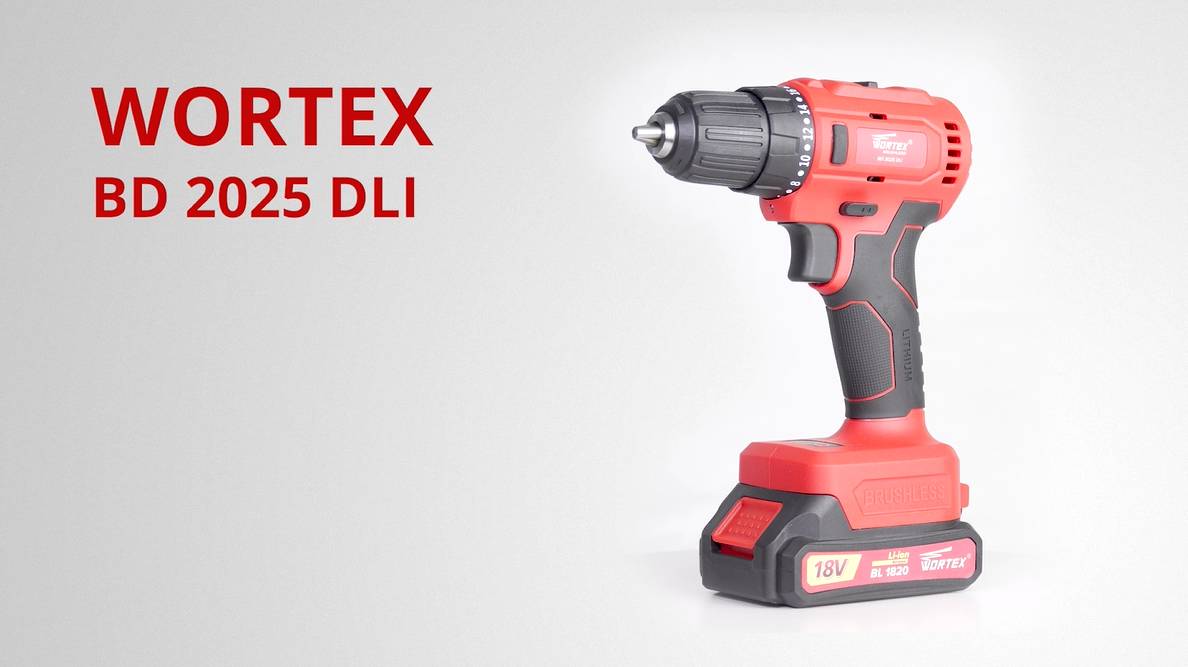 WORTEX BD 2025 DLI Аккумуляторная дрель-шуруповёрт