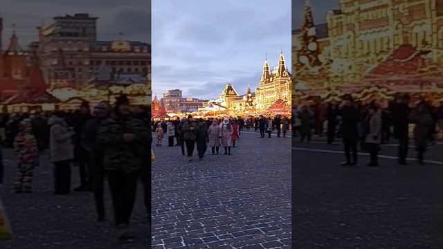 #москва #краснаяплощадь #кремль #красота #новыйгод #2024 #зима #прогулкапогороду #russha #россия