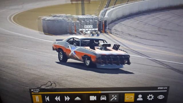 WRECKFEST маслкар в гонках