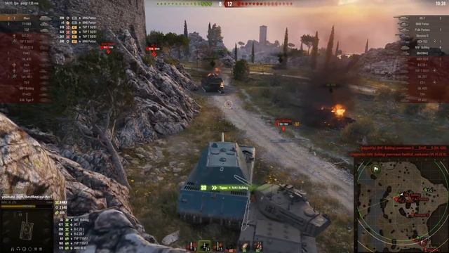 Мир танков. WOT. Бой на MAUS. Взял 8 фрагов и 8.2К урона