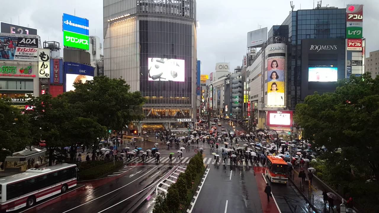 Shibuya crossing (April 2016)