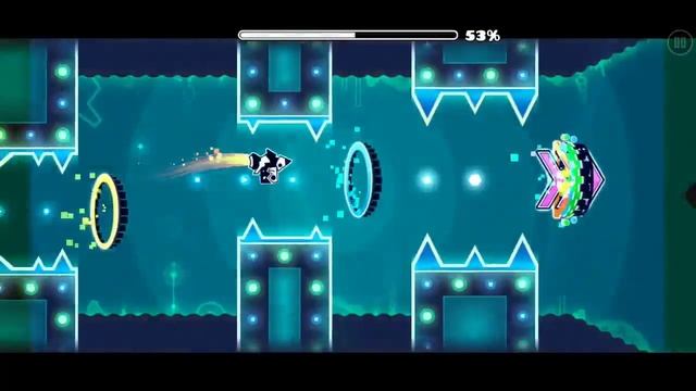 Smile 100% (Easy Demon) by Nikce | Geometry Dash | Mobile°