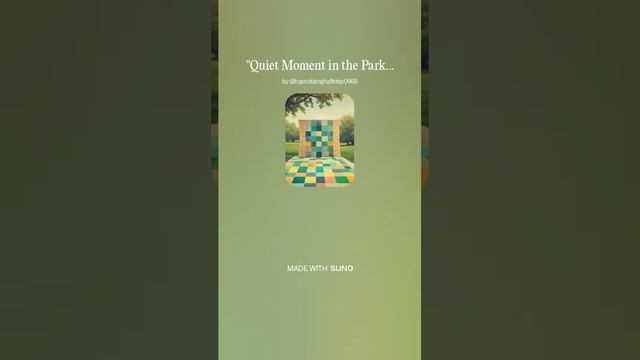 Lo-fi Quiet Moment in the Park