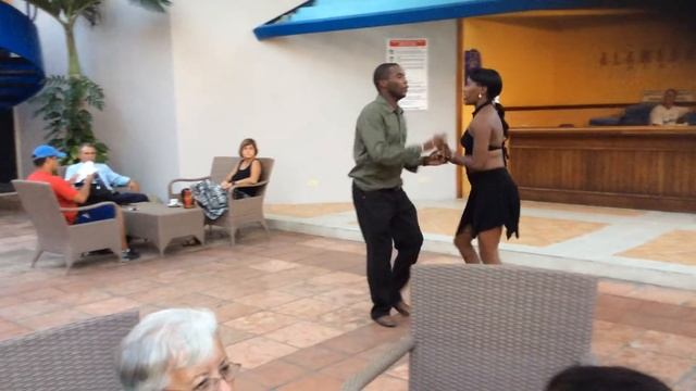 Dancing in Santiago De Cuba 2014
