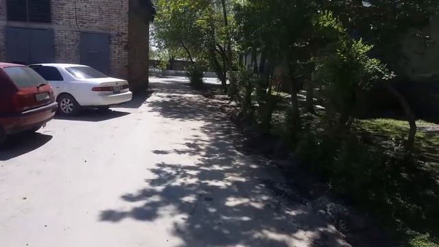 Разбили и оставили двор. Талдыкорган.