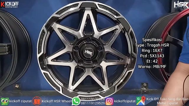 Velg Untuk Honda BRV Ring 16 HSR Wheel | Tampil Jadi Lebih Pede | Kick Off Ciputat