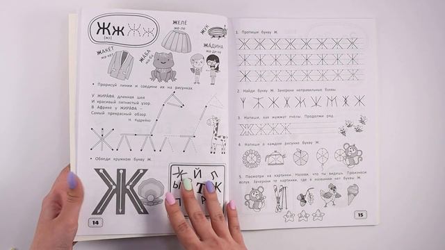 Рабочая тетрадь Русский язык, прописи для дошкольников, учимся писать, подготовка к школе