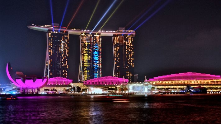 Singapore. Marina bay sands