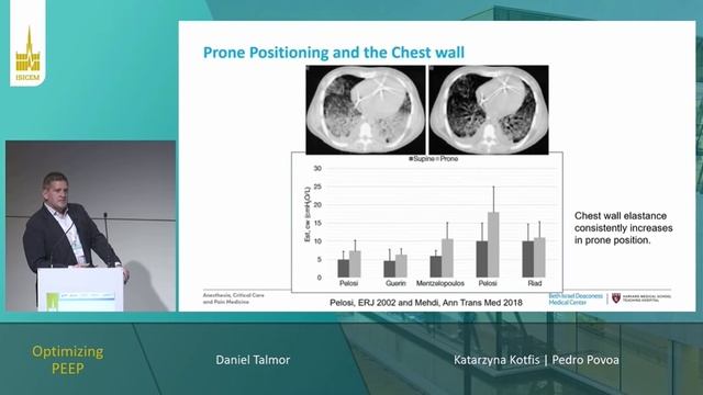 PRONE POSITION Optimizing PEEP  Daniel Talmor  (ISICEM 2023)