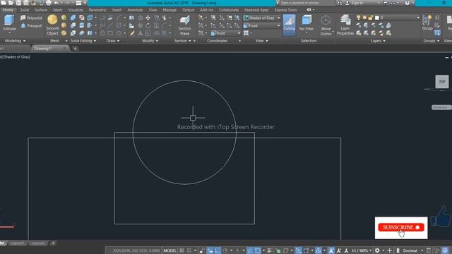 AutoCAD 3d practice drawing | 3d isometric drawing | 3d isometric drawing for begnnr :CAD-In PART-1
